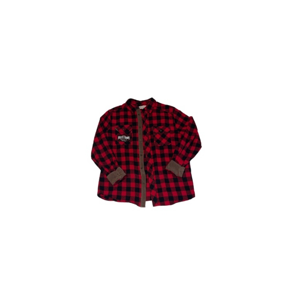 Canadiana Red and Black Buffalo Plaid Shirt - Women’s Size Medium